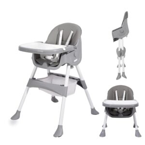 Momjoy 6-in-1 Convertible High Chair: The Ultimate Feeding Solution for Babies and Toddlers