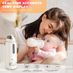 NEW RELEASE: Portable Milk Warmer for Baby,Cordless Bottle Warmer for Water